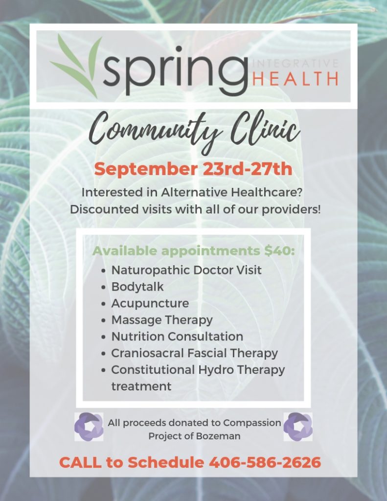 Community Clinic Fall 2019